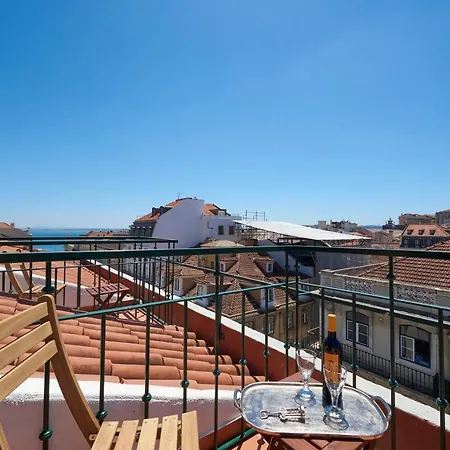 Apartament New In Booking! 360º Rooftop Lisbon&river View *
