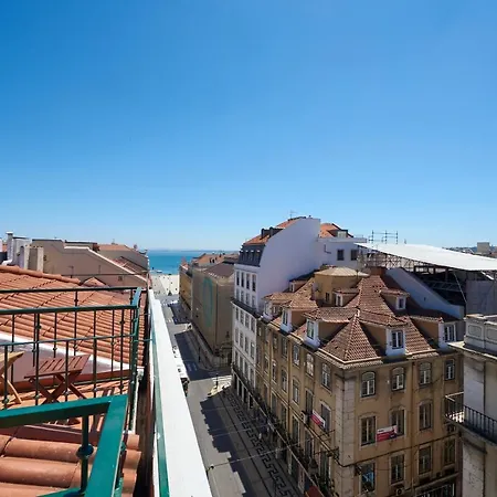 New In Booking! 360º Rooftop Lisbon&river View Lizbona