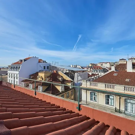 Apartament New In Booking! 360º Rooftop Lisbon&river View Lizbona